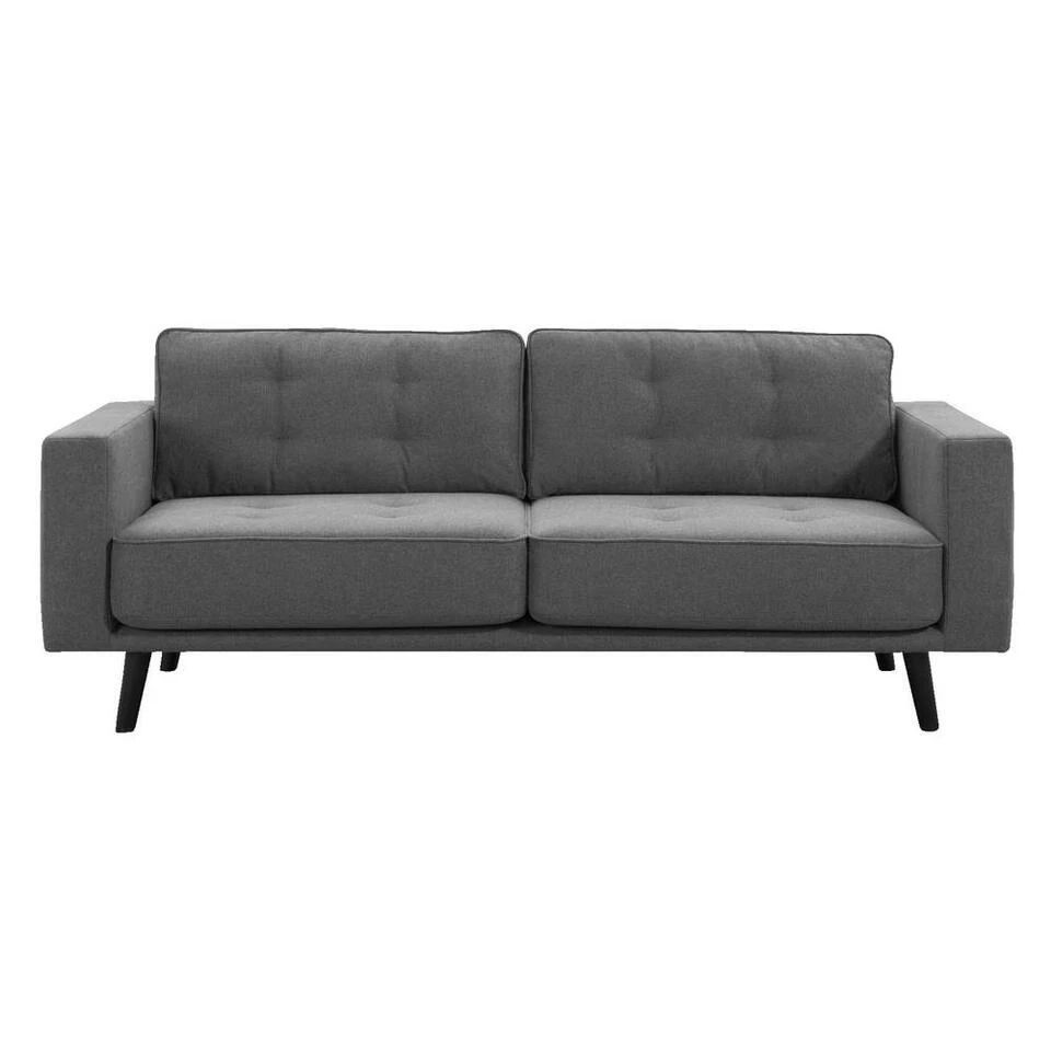 Bank Charly 3-zits - Grijs 3 Bank Charly 3-zits - Grijs