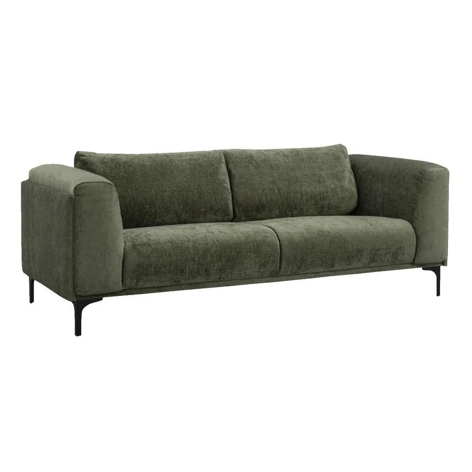 Bank Rosaly 3-zits - Groen 4 Bank Rosaly 3-zits - Groen - Afbeelding 2