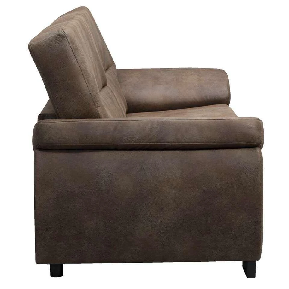 Bank Milo 2-zits - Bruin 4 Bank Milo 2-zits - Bruin - Afbeelding 3