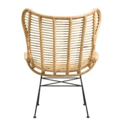 Fauteuil Jasmine - Rotan/metaal - Naturel 8 Fauteuil Jasmine - Rotan/metaal - Naturel -Tuinmeubel Winkel 10207005 0900