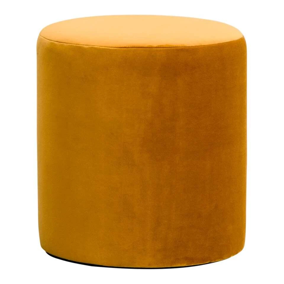 Hocker Wenen - Geel - 40xØ37 Cm 3 Hocker Wenen - Geel - 40xØ37 Cm