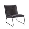 Fauteuil Cooper - Leatherlook - Grijs -Tuinmeubel Winkel 10207515