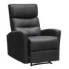 Relaxfauteuil Jackson - Stof - Zwart 1 Relaxfauteuil Jackson - Stof - Zwart -Tuinmeubel Winkel 10209885