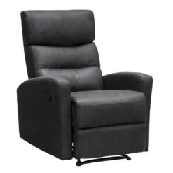 Relaxfauteuil Jackson - Stof - Zwart