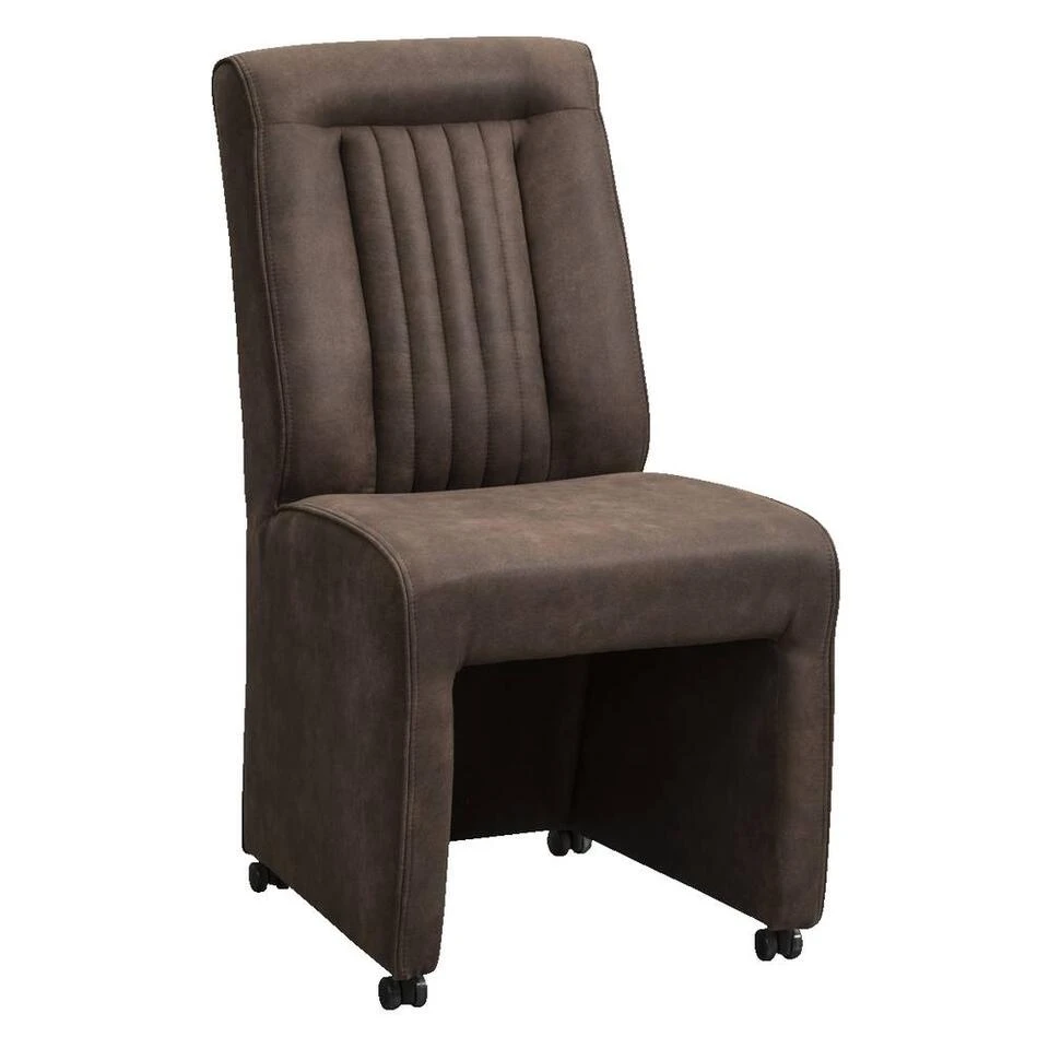 Eetkamerstoel Chase - Bruin 4 Eetkamerstoel Chase - Bruin - Afbeelding 2