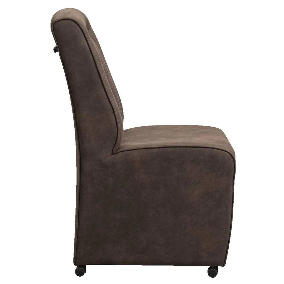 Eetkamerstoel Chase - Bruin 6 Eetkamerstoel Chase - Bruin - Afbeelding 4