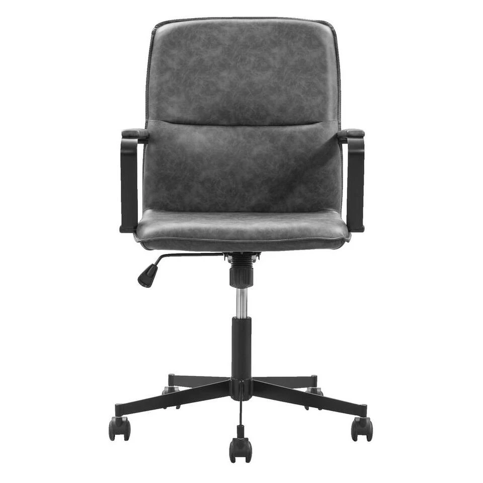 Bureaustoel Trevor - Antraciet 4 Bureaustoel Trevor - Antraciet - Afbeelding 2
