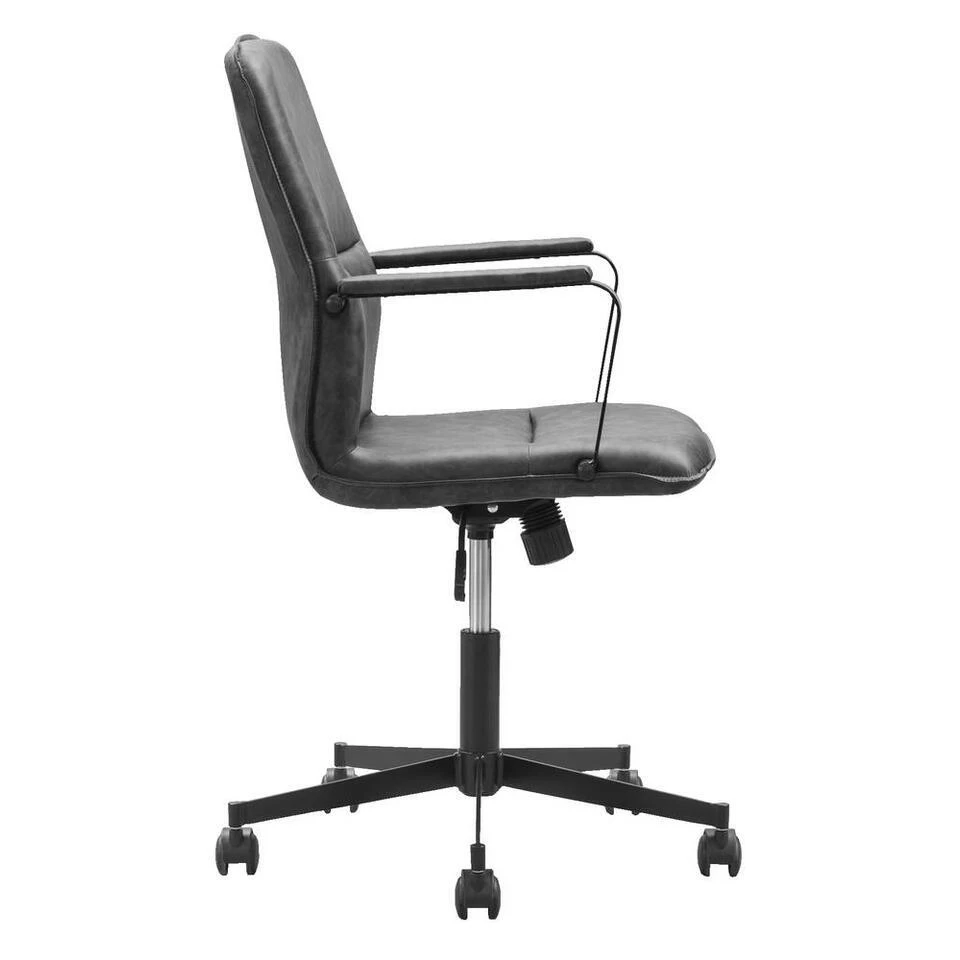 Bureaustoel Trevor - Antraciet 5 Bureaustoel Trevor - Antraciet - Afbeelding 3