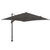 Garden Impressions Hawaii Zweefparasol Big Pole 350x350 Cm D. Grijs -Tuinmeubel Winkel 1125083479