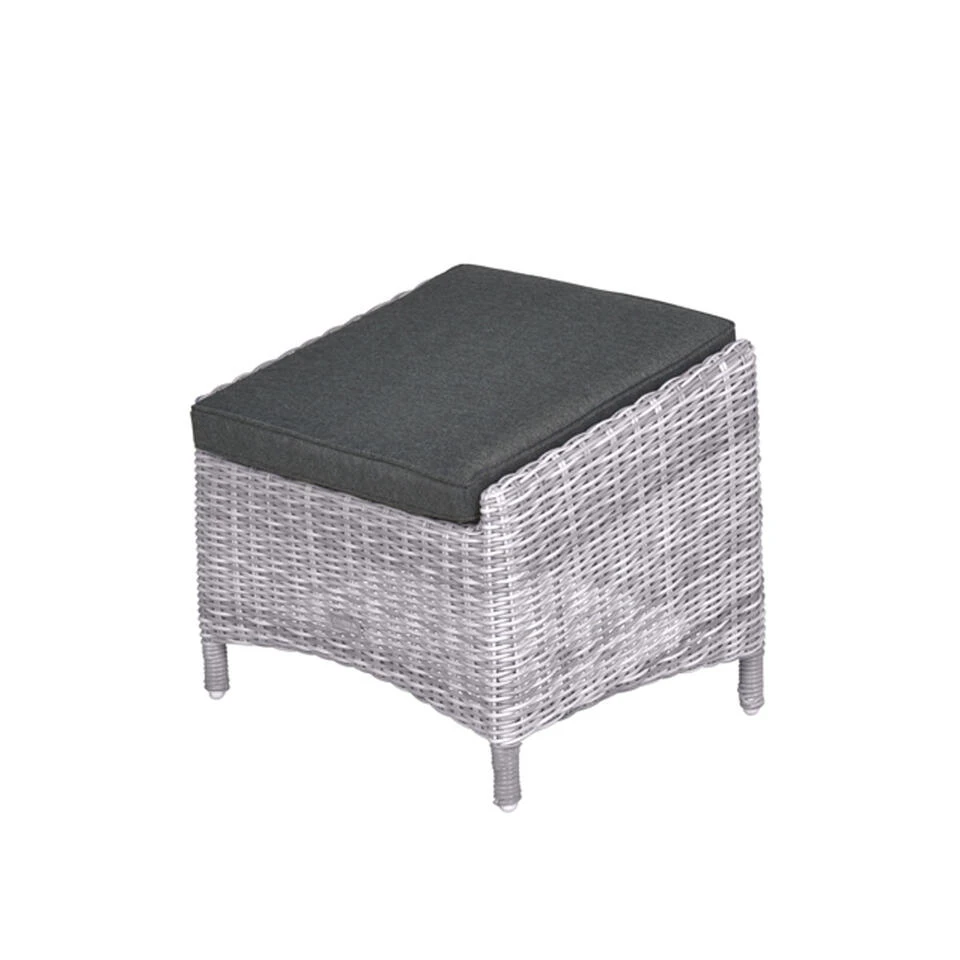 Garden Impressions Collin Voetenbank Licht Grijs 4 Garden Impressions Collin Voetenbank Licht Grijs - Afbeelding 2