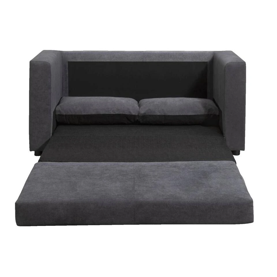 Slaapbank Sirena - Antraciet - 72x139x69 Cm 4 Slaapbank Sirena - Antraciet - 72x139x69 Cm - Afbeelding 2