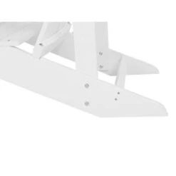 Beliani Tuinstoel ADIRONDACK - Wit Kunsthout -Tuinmeubel Winkel 12fd1e29ad804bf5b7c89802fc88e1b2