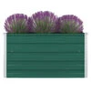 VidaXL Plantenbak Verhoogd 100x100x45 Cm Gegalvaniseerd Staal Groen -Tuinmeubel Winkel 1347173713