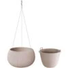 Prosperplast Prosperplats Bloempot Splofy Hangend - Taupe - Kunststof - 24 Cm