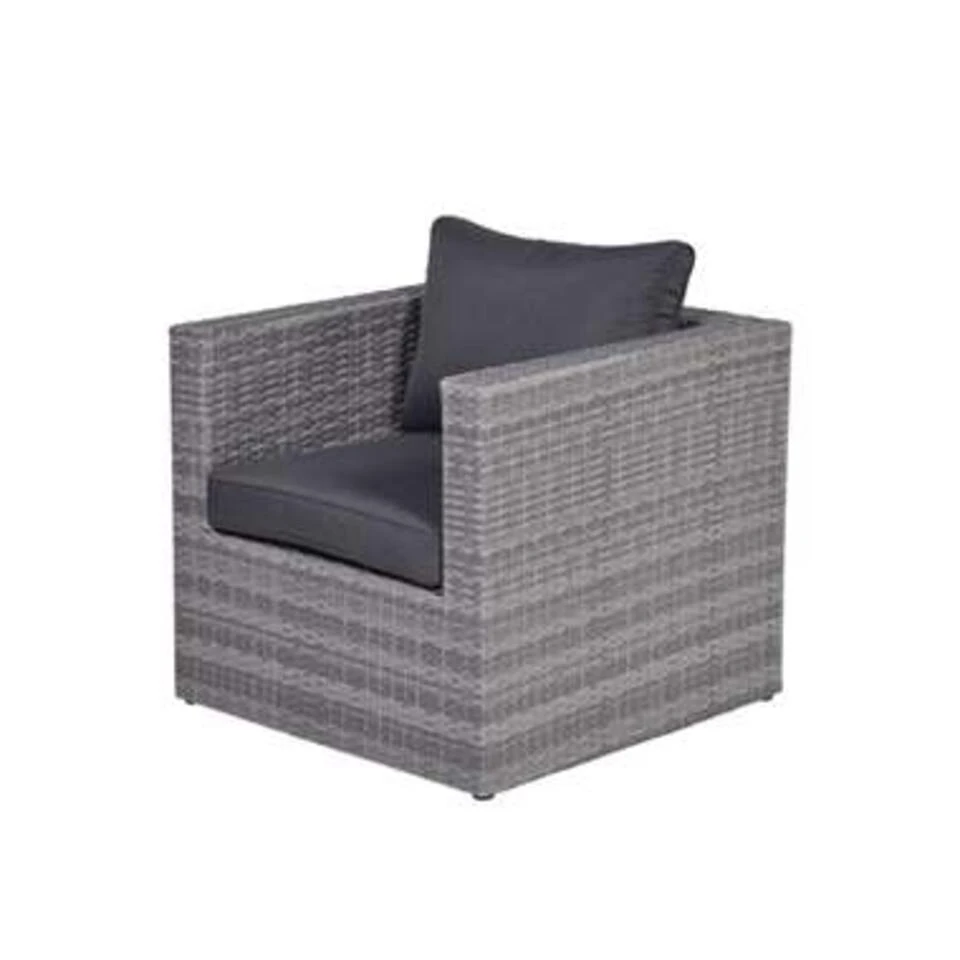 Garden Impressions Lyon Lounge Stoel Grijs 4 Garden Impressions Lyon Lounge Stoel Grijs - Afbeelding 2