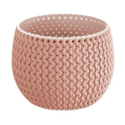 Prosperplast Bloempot Splofy - Roze - Kunststof - 18 Cm