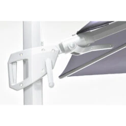 Garden Impressions Hawaii Zweefparasol 300x300 Mat White-licht Grijs -Tuinmeubel Winkel 1851563657 0104