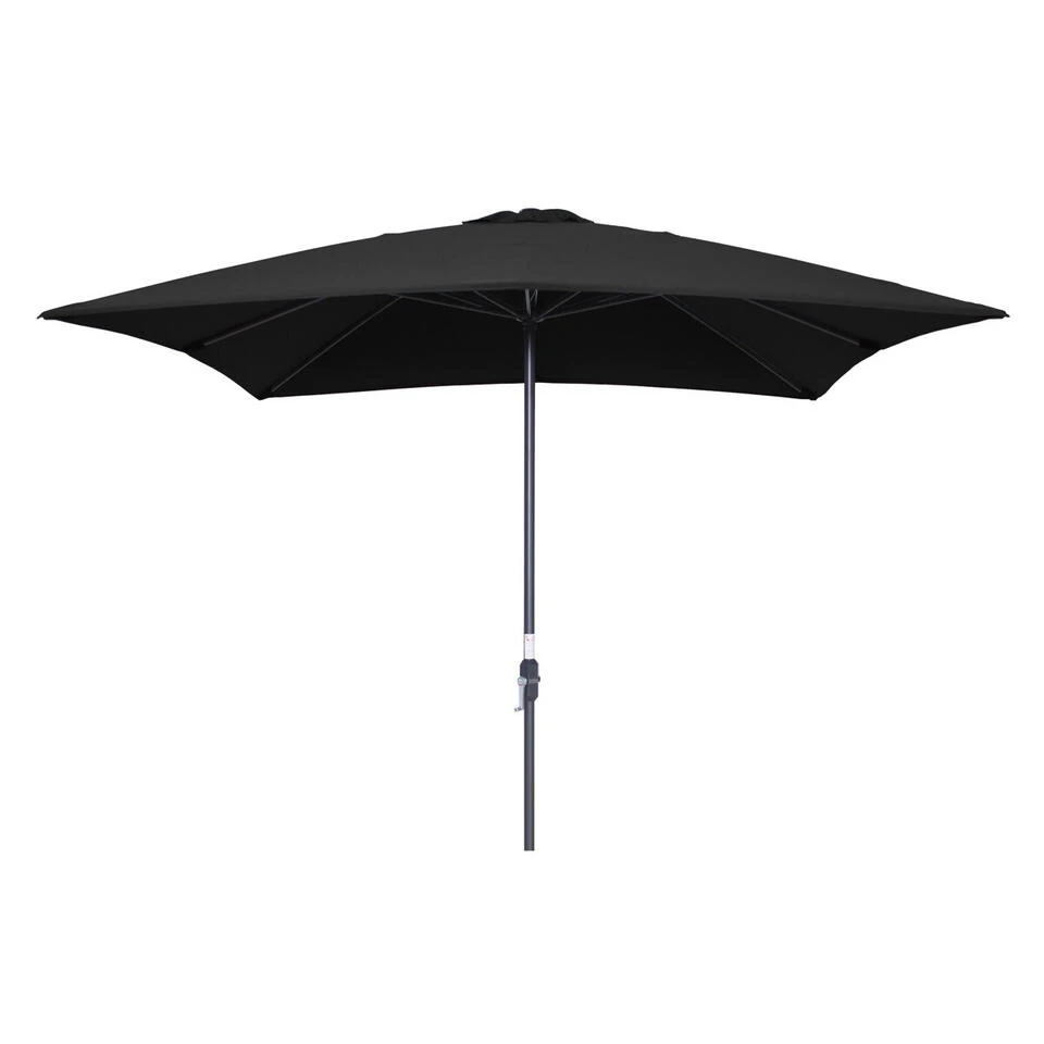 Garden Impressions Lotus Parasol 250x250 - Zwart 4 Garden Impressions Lotus Parasol 250x250 - Zwart - Afbeelding 2