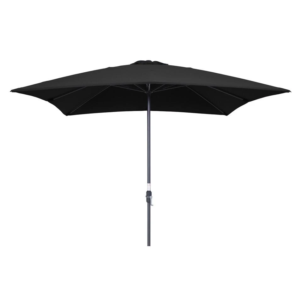 Garden Impressions Lotus Parasol 250x250 - Zwart 3 Garden Impressions Lotus Parasol 250x250 - Zwart