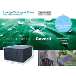 Garden Impressions Lounge Dining Hoes 302x244xH80 Cm 7 Garden Impressions Lounge Dining Hoes 302x244xH80 Cm -Tuinmeubel Winkel 1969458747 0101
