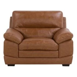 Beliani Fauteuil HORTEN - Bruin Kunstleer -Tuinmeubel Winkel 1d1c776cc6ed4f53aadacf4d59893f9c