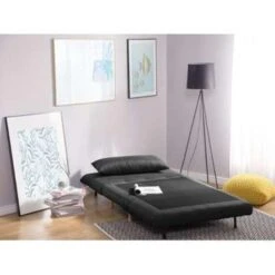 Beliani Slaapbank - SETTEN Grijs Polyester -Tuinmeubel Winkel 1fe0554f3c464e84b2101e3a80b6eb3e