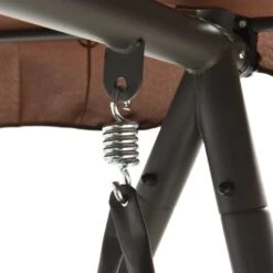 VidaXL Schommelbank Voor Buiten Met Luifel Converteerbaar Koffiekleur 9 VidaXL Schommelbank Voor Buiten Met Luifel Converteerbaar Koffiekleur -Tuinmeubel Winkel 264d778780dd46c29e06488088369fc3