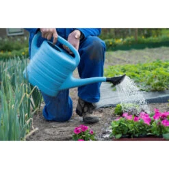 Nature Gieter - Blauw - Kunststof - Met Broeskop - 5 Liter -Tuinmeubel Winkel 2992dae87cbd4b96adc443fe7bb68c1a