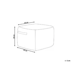 Beliani Poef DHADAR - Groen Jute -Tuinmeubel Winkel 29f99995ca834393892546b4a2de5257