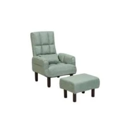 Beliani Fauteuil OLAND - Groen Polyester -Tuinmeubel Winkel 2a870325bd684159b72063c672b05bf3