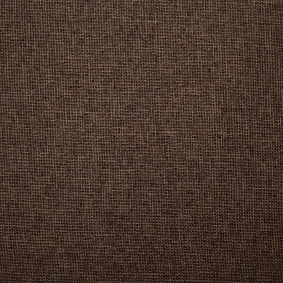 VidaXL Bankje 139,5 Cm Polyester Bruin 5 VidaXL Bankje 139,5 Cm Polyester Bruin - Afbeelding 3