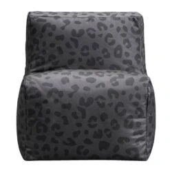 Loungestoel Leopard Lebel - Antraciet - 75x55x60 Cm