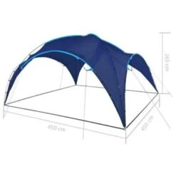 VidaXL Partytent Boog 450x450x265 Cm Donkerblauw -Tuinmeubel Winkel 38812b8c923b4b029d1386a2703da9f6