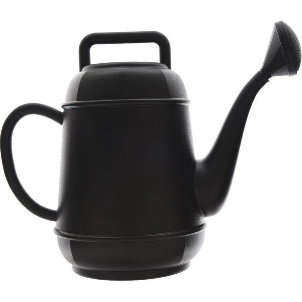 Decoris Gieter - 12 Liter - Zwart - Kunststof 4 Decoris Gieter - 12 Liter - Zwart - Kunststof - Afbeelding 2