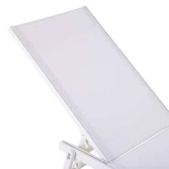 Beliani Tuinligstoel PORTOFINO - Wit Aluminium, Textiel 8 Beliani Tuinligstoel PORTOFINO - Wit Aluminium, Textiel -Tuinmeubel Winkel 3c3a988fa62949ae844141762d0456db