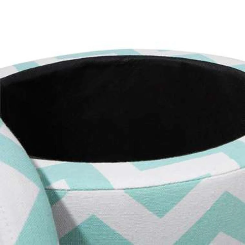 Beliani Poef TUNICA - Groen Katoen 4 Beliani Poef TUNICA - Groen Katoen - Afbeelding 2