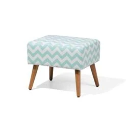 Beliani Hocker MANTEO - Groen Katoen 8 Beliani Hocker MANTEO - Groen Katoen -Tuinmeubel Winkel 4e41eeda12904e7e91953c65f565cd22