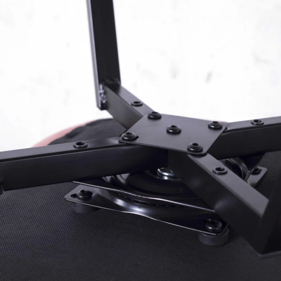 Giga Meubel Draaibare Stoel Zwart - PU-leer - Shannon 5 Giga Meubel Draaibare Stoel Zwart - PU-leer - Shannon - Afbeelding 3