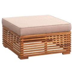 Le Sud Hocker Cèvennes - Bruin - 30x72x72 Cm 9 Le Sud Hocker Cèvennes - Bruin - 30x72x72 Cm -Tuinmeubel Winkel 50104003 0331