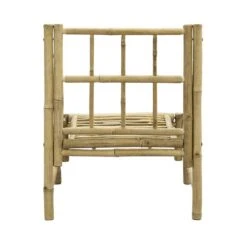Loungestoel Tarifa Bamboe - Naturel - 82x66x75 Cm -Tuinmeubel Winkel 50109005 0900