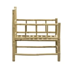 Loungestoel Tarifa Bamboe - Naturel - 82x66x75 Cm -Tuinmeubel Winkel 50109005 8000