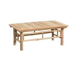 Tuinmeubel Winkel 34 Loungetafel Tarifa Bamboe - Naturel - 90x50x35 Cm
