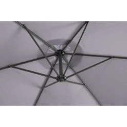 Le Sud Zweefparasol Brava - Antraciet - Ø300 Cm 9 Le Sud Zweefparasol Brava - Antraciet - Ø300 Cm -Tuinmeubel Winkel 52304575 9000