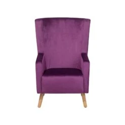 Beliani Oorfauteuil ONEIDA - Paars Fluweel 9 Beliani Oorfauteuil ONEIDA - Paars Fluweel -Tuinmeubel Winkel 67e9f3c870d74efb86967d1d7b0bed8c