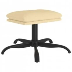 VidaXL Relaxstoel Met Voetenbank Crèmewit Fluweel 8 VidaXL Relaxstoel Met Voetenbank Crèmewit Fluweel -Tuinmeubel Winkel 6b4e8ad64767421da11903fd2f33bf47