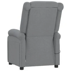 VidaXL Fauteuil Elektrisch Verstelbaar Stof Lichtgrijs 71x90.5x96 Cm -Tuinmeubel Winkel 6e0389298c834879ba474d9956bd64da