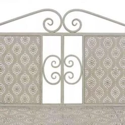 VidaXL Tuinbank 115 Cm Staal Grijs -Tuinmeubel Winkel 76b630aa634d489d8fc9bd32f4f6a5bd