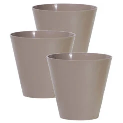 Prosperplast Plantenpot - Taupe - Kunststof - 40 X 37 Cm -Tuinmeubel Winkel 76c8f643a9c744e98b2ab23e49e14511