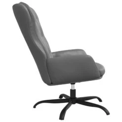 VidaXL Relaxstoel Kunstleer Antracietgrijs 9 VidaXL Relaxstoel Kunstleer Antracietgrijs -Tuinmeubel Winkel 777270b6f9b04ba6a491983d35f3ea3d