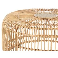Beliani Salontafel RANDAZZO - Beige Rotan -Tuinmeubel Winkel 7f2219b676b5431f8716f3f569e03f34